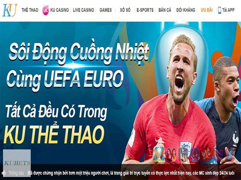 Thể thao Kubet - Sân chơi cá cược thể thao kịch tính nhất 2022 3 Thể thao Kubet