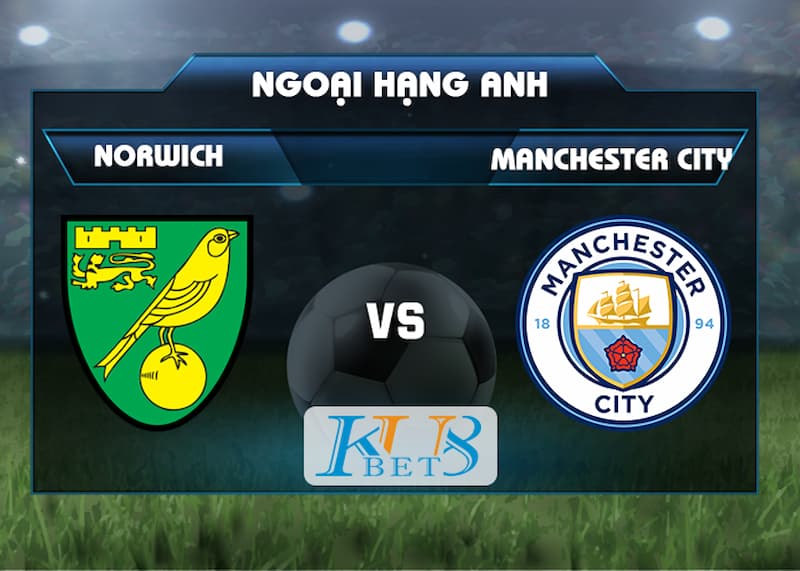 Norwich vs Manchester City logo