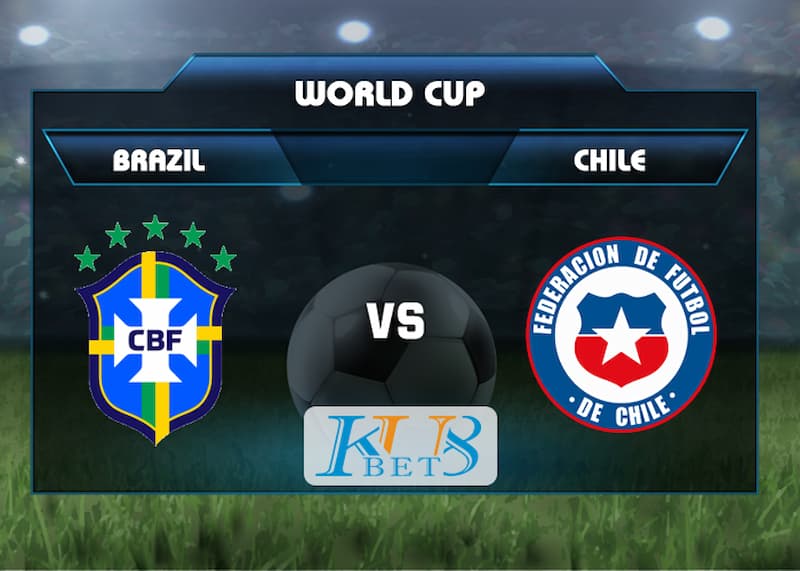 Brazil vs Chile logo