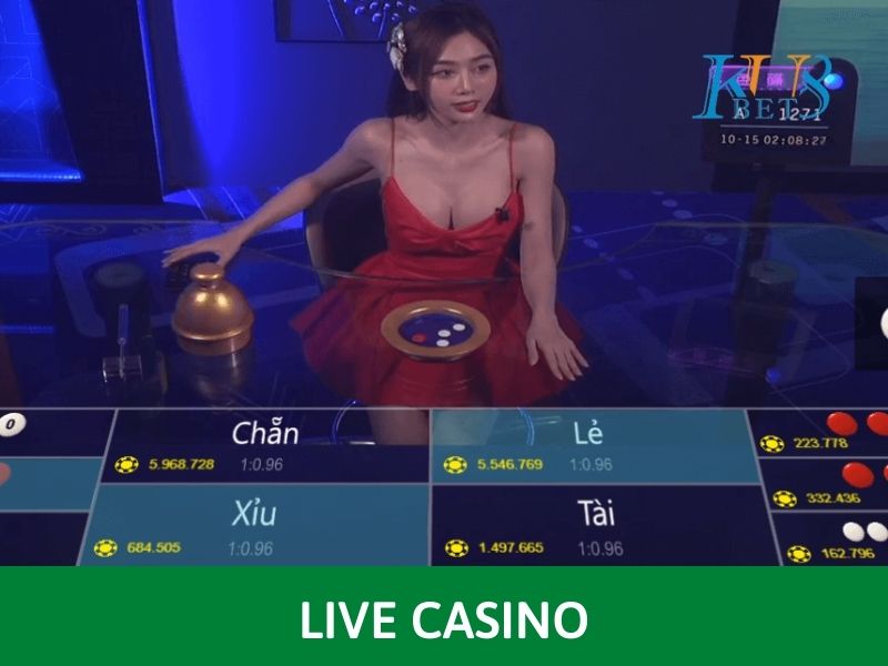 live casino tại kubet8
