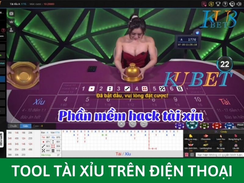 Tool tài xỉu trên điện thoại - Tỷ lệ dự đoán đúng trên 80% 2 tool xóc đĩa kubet