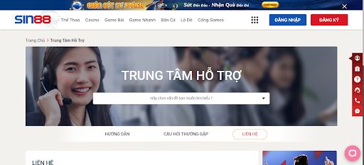 Những điểm giúp tạo nên một nhà cái sin88 đẳng cấp như hiện nay 3 Chăm sóc khách hàng chu đáo, nhiệt tình